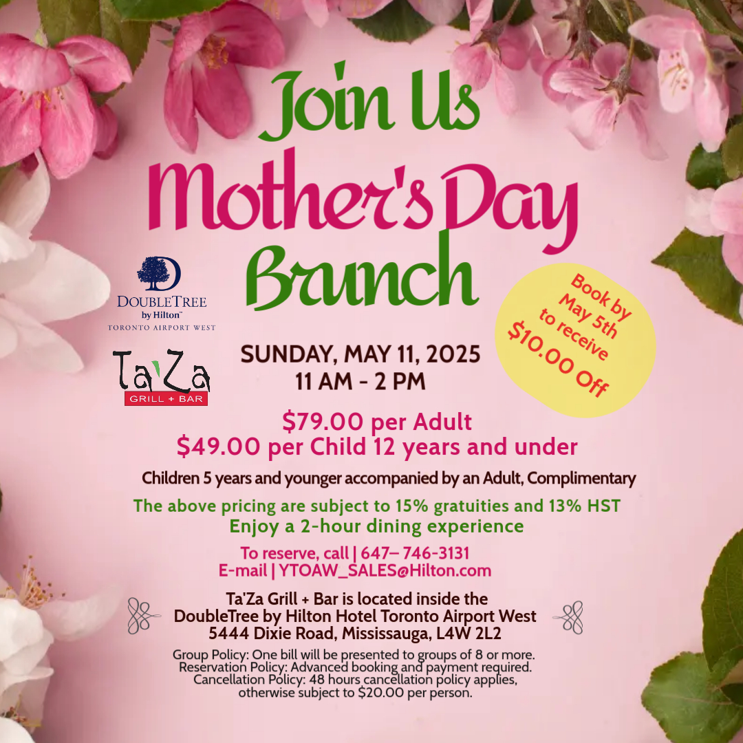 2025 Mother's Day Brunch - Front Sheet